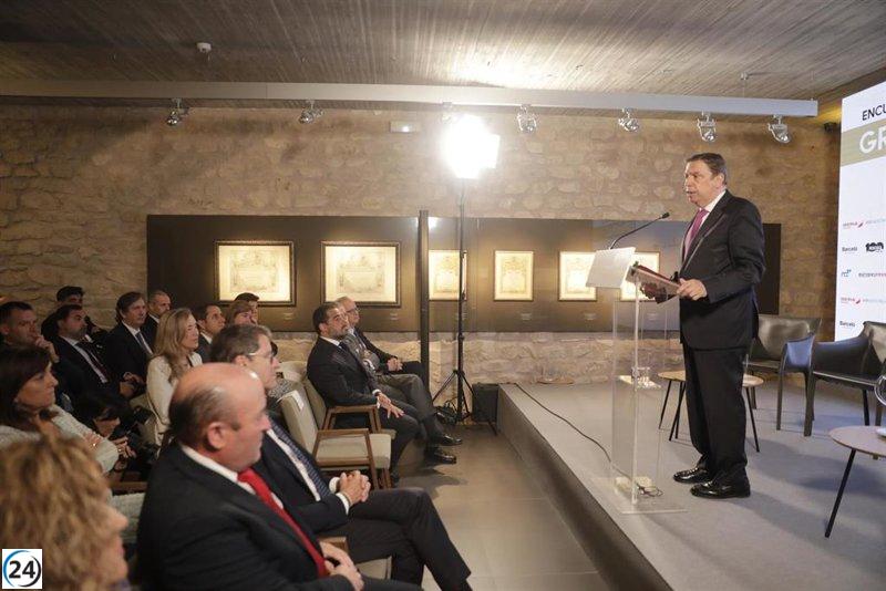 Planas: La DOCa Rioja lidera el rumbo del vino español y aboga por diversificar mercados.