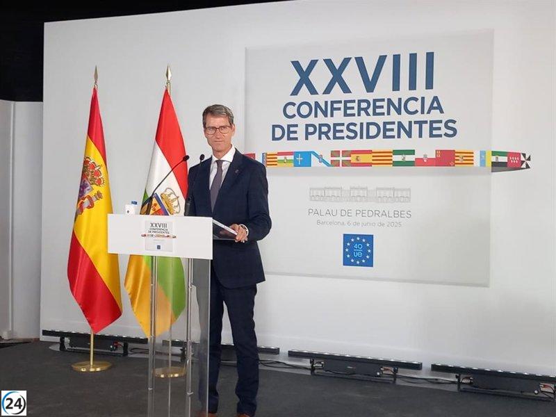 La Rioja solicita apoyo del Gobierno para financiar la educación infantil y la Ley de Dependencia.