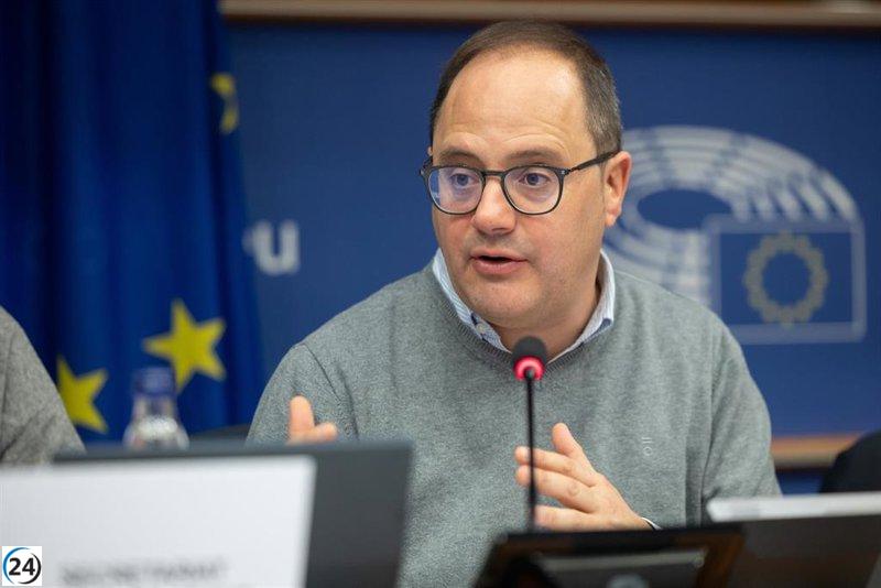 Luena (PSOE) destaca el papel fundamental de la UE en el avance de La Rioja durante cuatro décadas.