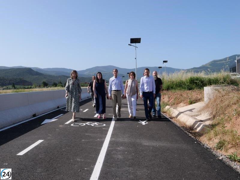 Nuevo carril bici-peatonal entre Bobadilla y Baños: una conexión que promueve la sostenibilidad.