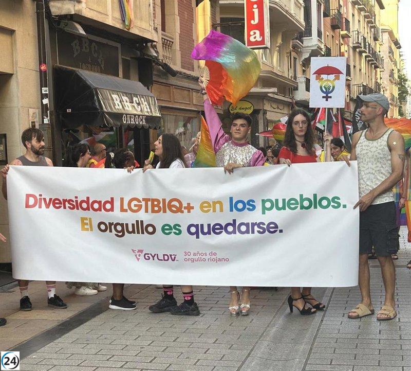 La marcha del Orgullo en Logroño insiste en que el orgullo radica en 