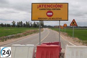 Cierre temporal de la LR-381 en Tudelilla del 7 al 15 de julio por motivos de seguridad vial.