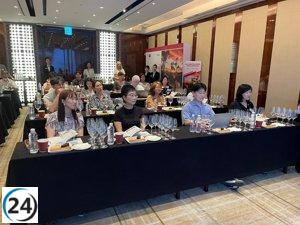El vino de Rioja conquista a expertos en Seúl.