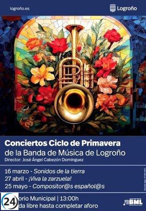Gran espectáculo de pasodobles taurinos en el Parque Gallarza este jueves, a cargo de la Banda de Música de Logroño.