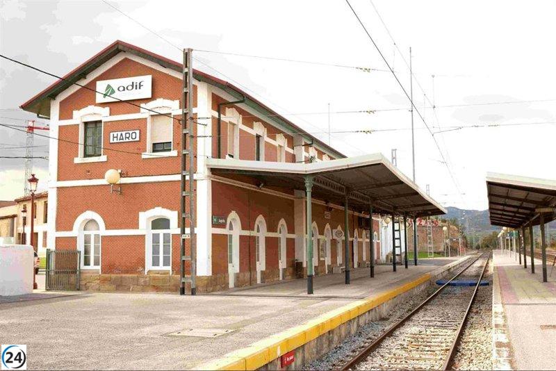 Adif lanza los primeros pasos para modernizar la línea Logroño-Miranda de Ebro al licitar el diseño del proyecto.
