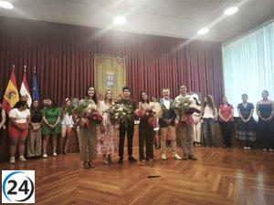 Judith Duro y David Schubert, representantes de las fiestas de San Mateo 2025.
