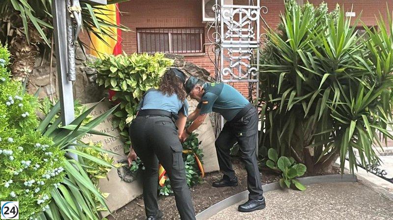 La Guardia Civil rinde homenaje a las víctimas del terrorismo en su Día de la Memoria.