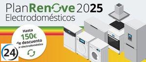La Rioja lanza un nuevo Plan Renove de Electrodomésticos con un subsidio del 25% a partir de este martes.