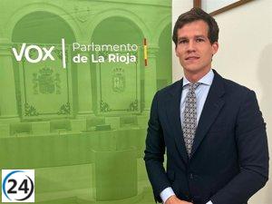 VOX La Rioja denuncia el pacto financiero con Cataluña como otra entrega a los separatistas.
