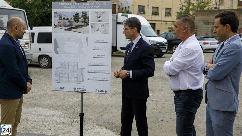 El Gobierno de La Rioja invierte en un consultorio médico de Fuenmayor con siete salas de atención.