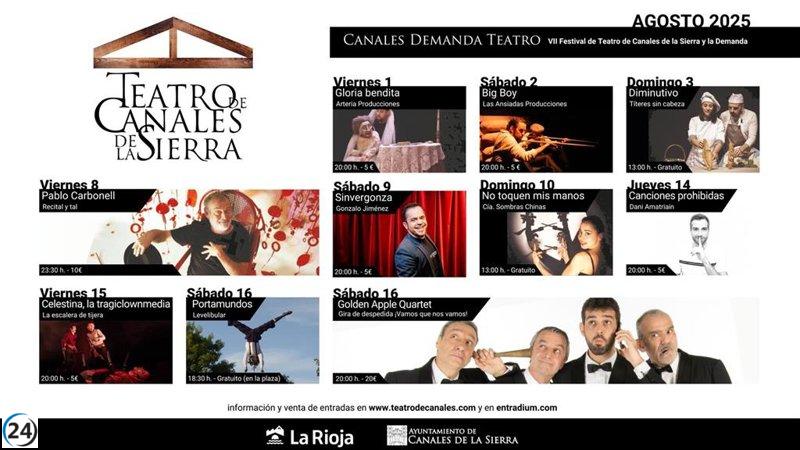 Pablo Carbonell se despide del Golden Apple Quartet en el Festival Canales Demanda Teatro.
