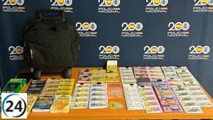Arresto en Logroño por atraco violento a empleado de la ONCE; sustraen mochila con cupones y 1.100 euros.