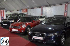 Aumento del 7,1% en las ventas de coches de segunda mano en La Rioja durante junio.