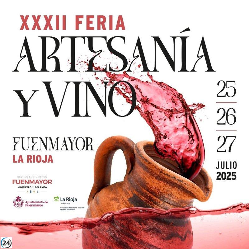 Fuenmayor acoge su 32ª Feria de Vino y Artesanía del 25 al 27 de julio.