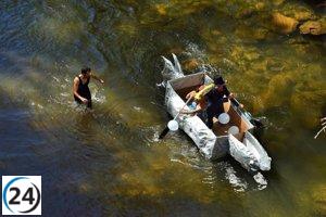 Villanueva de Cameros acogerá el 23 de agosto la tercera edición de la competencia de Barcos de Cartón.