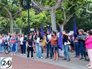 Manifestación en Logroño exige una justicia que escuche al hijo de Juana Rivas.
