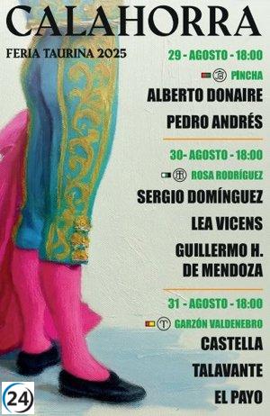 Calahorra celebrará tres corridas de toros con Talavante y Castella como invitados estelares.