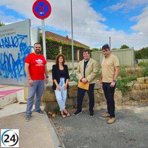 PSOE denuncia la mala situación del yacimiento de Valbuena y propone acciones para su pronta apertura.