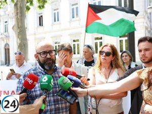 Convocan protesta para exigir la liberación del barco Handala y su tripulante riojano Sergio Toribio.