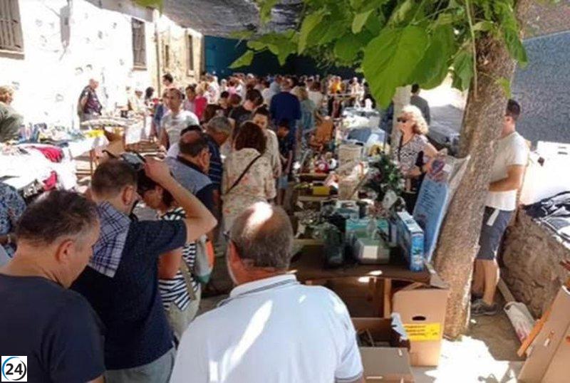 Santurdejo regresará el 3 de agosto con su 12ª Feria de Artículos de Segunda Mano.