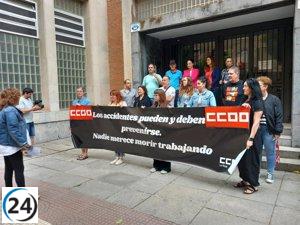 CCOO denuncia la alarmante siniestralidad en La Rioja tras la muerte de un hostelero.