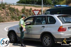 Cierra la DGT su campaña de control de alcohol y drogas en La Rioja con 79 infracciones.