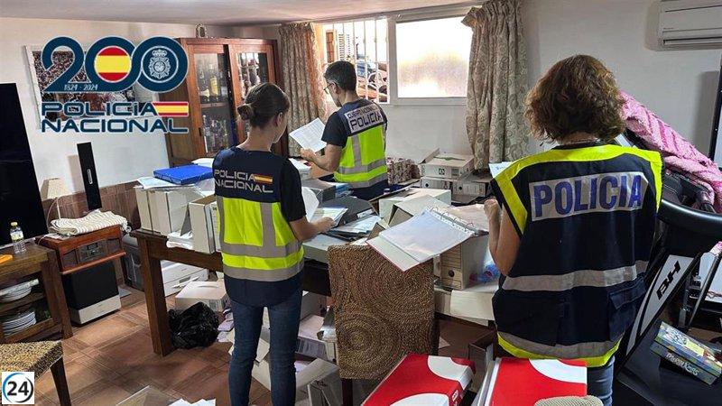 Detienen en Logroño a una pareja de estafadores de Vélez-Málaga por fraude de cinco millones de euros.