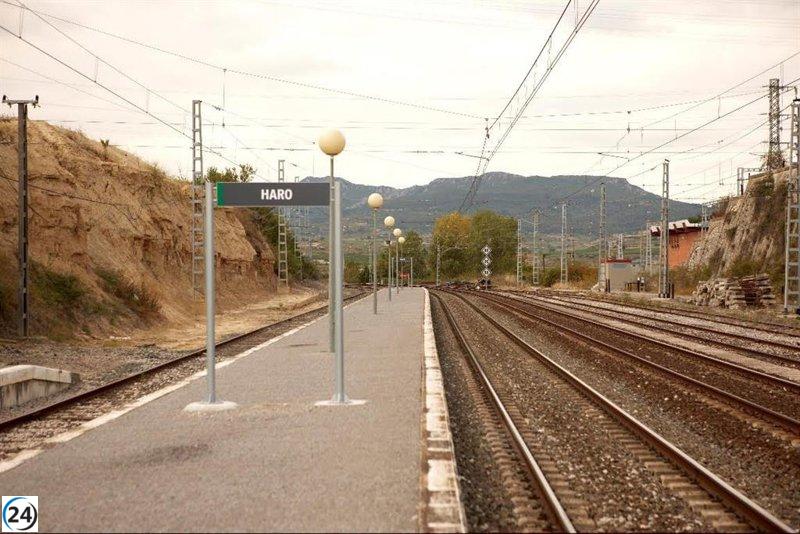 Gobierno destina más de 21 millones para modernizar la electrificación de la línea Miranda-Logroño.