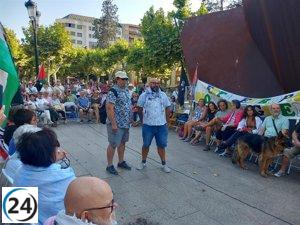 Protesta exige postura firme de Capellán tras deportación del activista riojano por Israel.
