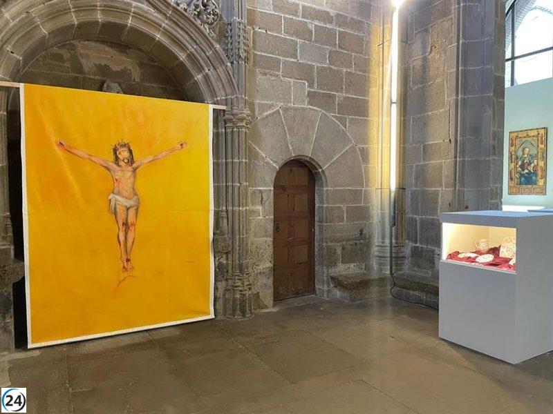 La Catedral de Santo Domingo presenta la exposición 'Celebratorio' del artista asturiano Juan Méjica.