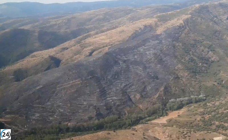 Manzanos asegura que Valdeperillo no enfrentó un riesgo significativo tras el incendio controlado.