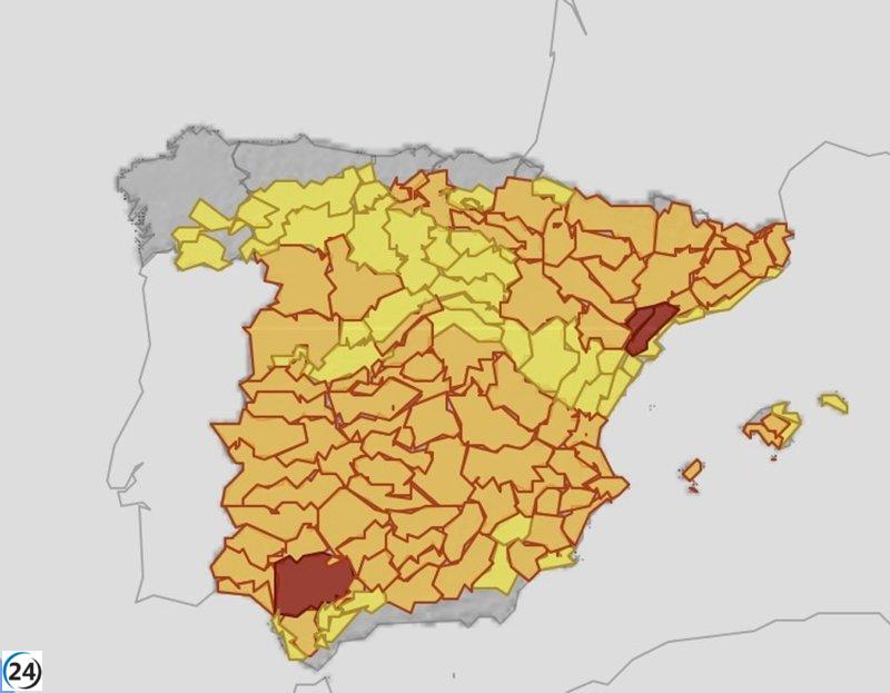 La fuerte ola de calor persiste y La Rioja podría registrar temperaturas superiores a los 40 grados.