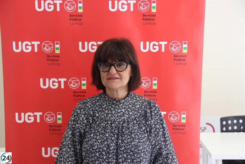 UGT denuncia temperaturas extremas superiores a 35 grados para las empleadas del centro de Salud de Albelda durante la ola de calor.