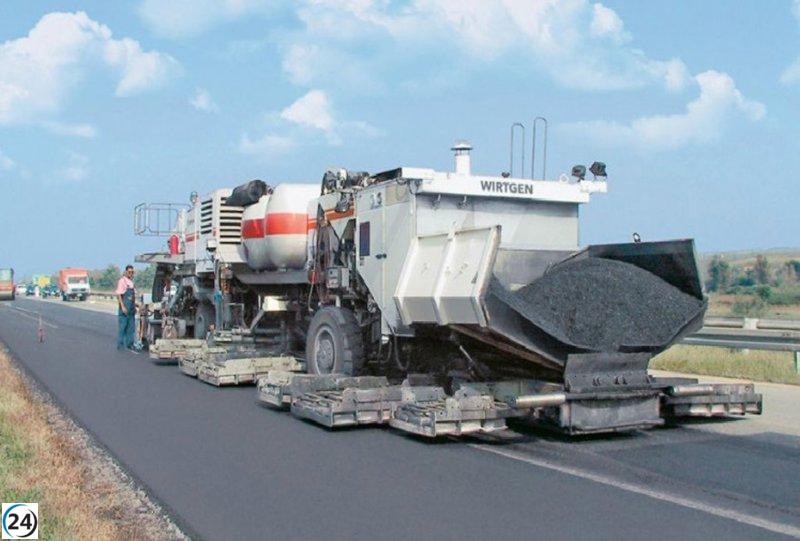 Transportes invierte 30 millones en un proyecto de caminos sostenibles.