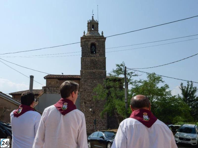 La iglesia de San Martín en Nestares de Cameros finaliza la restauración de su torre.