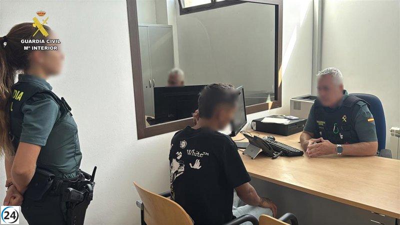 Arrestan a un joven de 22 años en Calahorra por intento de homicidio contra su pareja.