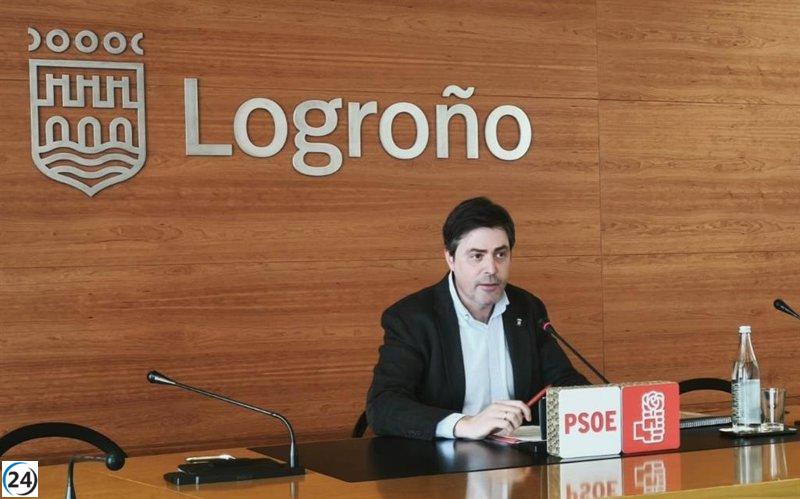 El PSOE señala una grave crisis económica en el Ayuntamiento de Logroño atribuida a la ineficaz administración del PP.