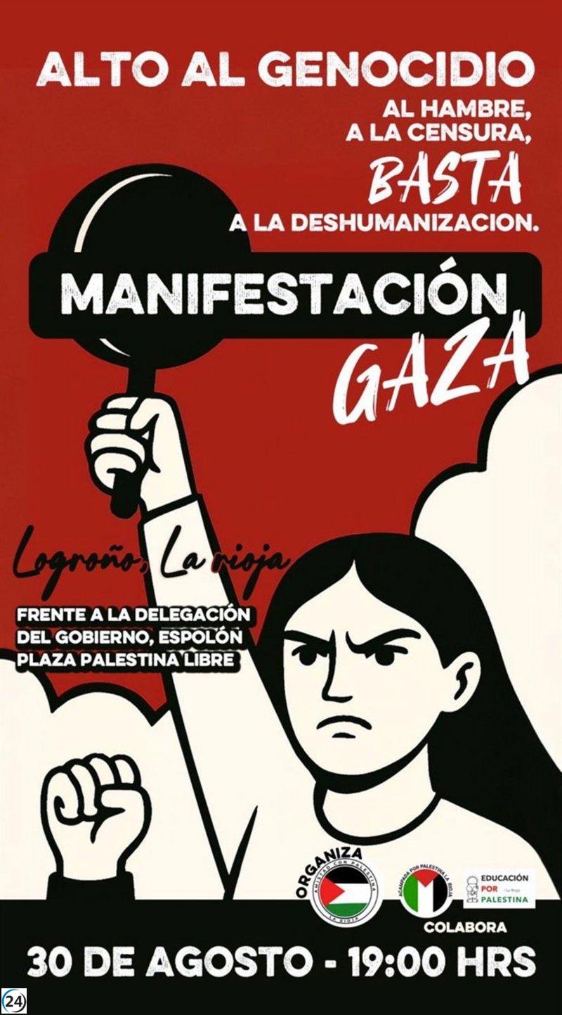 Protesta exigen respuesta ante el silencio institucional sobre el genocidio en Gaza.