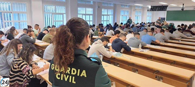 Más de 28,000 aspirantes luchan por 3,118 plazas en la Guardia Civil, incluyendo 211 en La Rioja.