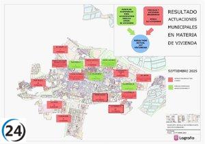 Logroño avanza en su Plan de Vivienda con 212 nuevos pisos, de los cuales 128 son de Protección Oficial.