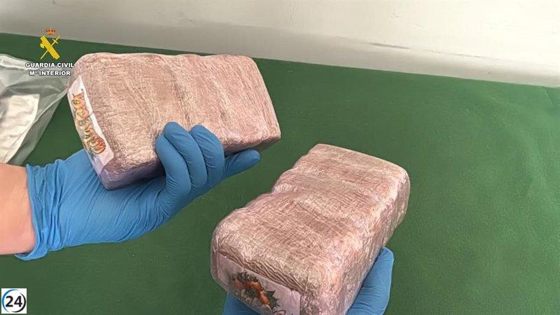 Tres arrestados en Haro por narcotráfico en un control de la Guardia Civil en la AP-68.