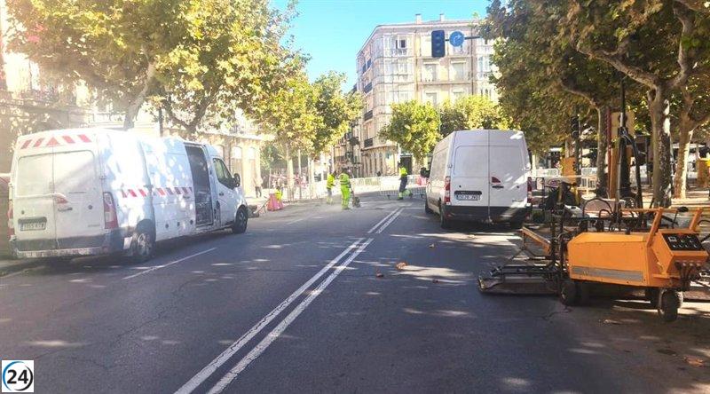 La Glorieta reanuda actividades en las fiestas de San Mateo con nuevos accesos peatonales a Cien Tiendas y Portales.