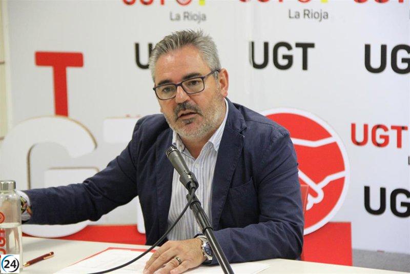 Líder de UGT La Rioja afirma que el sindicato alcanza su máxima cohesión.