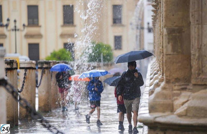 Descenso drástico de temperaturas y lluvias intensas afectarán al noreste de la Península este domingo.