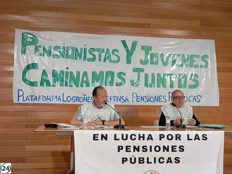 Ancianos de Logroño expresan su descontento por el conflicto generacional y defienden la viabilidad de las pensiones.