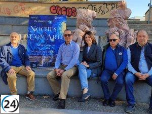 Logroño renueva la Plaza Joaquín Elizalde con el ciclo cultural gratuito 'Noches con Arte' este octubre.