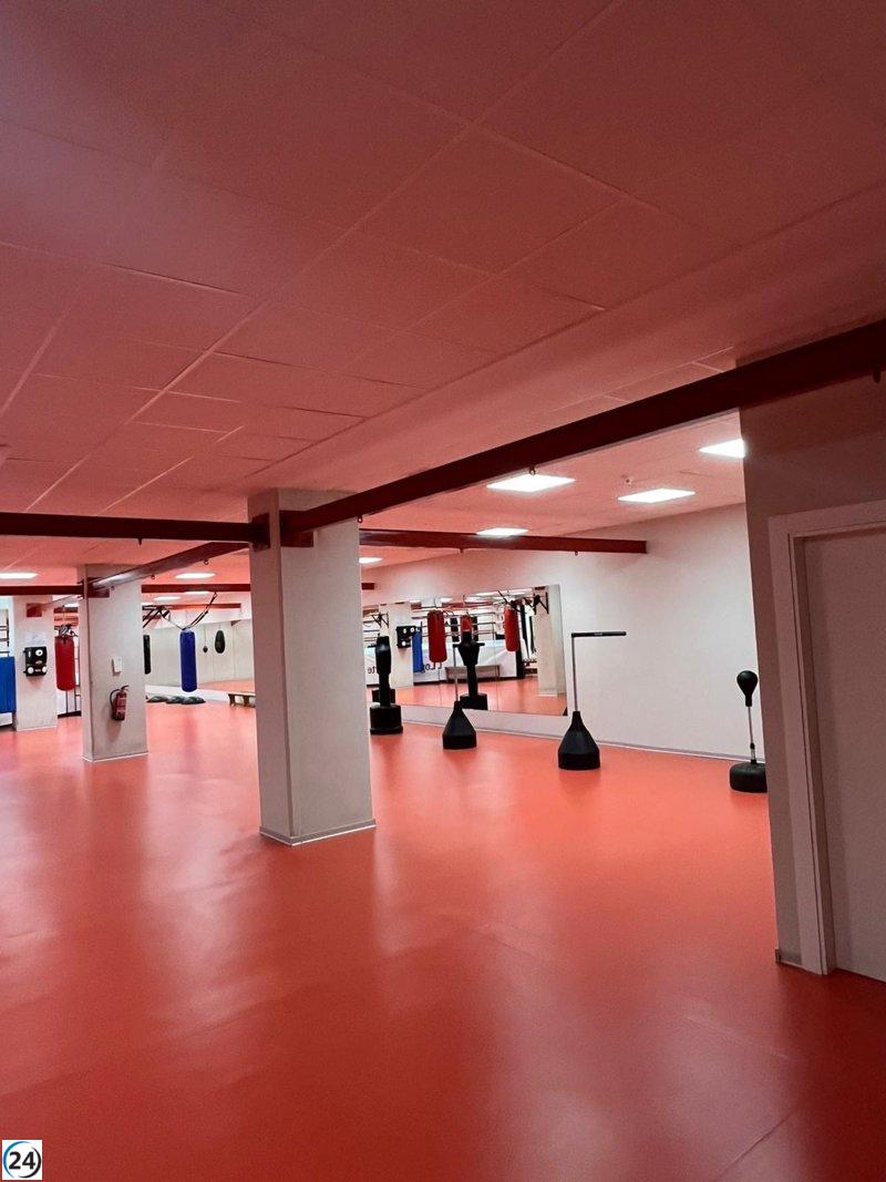 Logroño Deporte expande el gimnasio de boxeo en el Estadio de Las Gaunas.