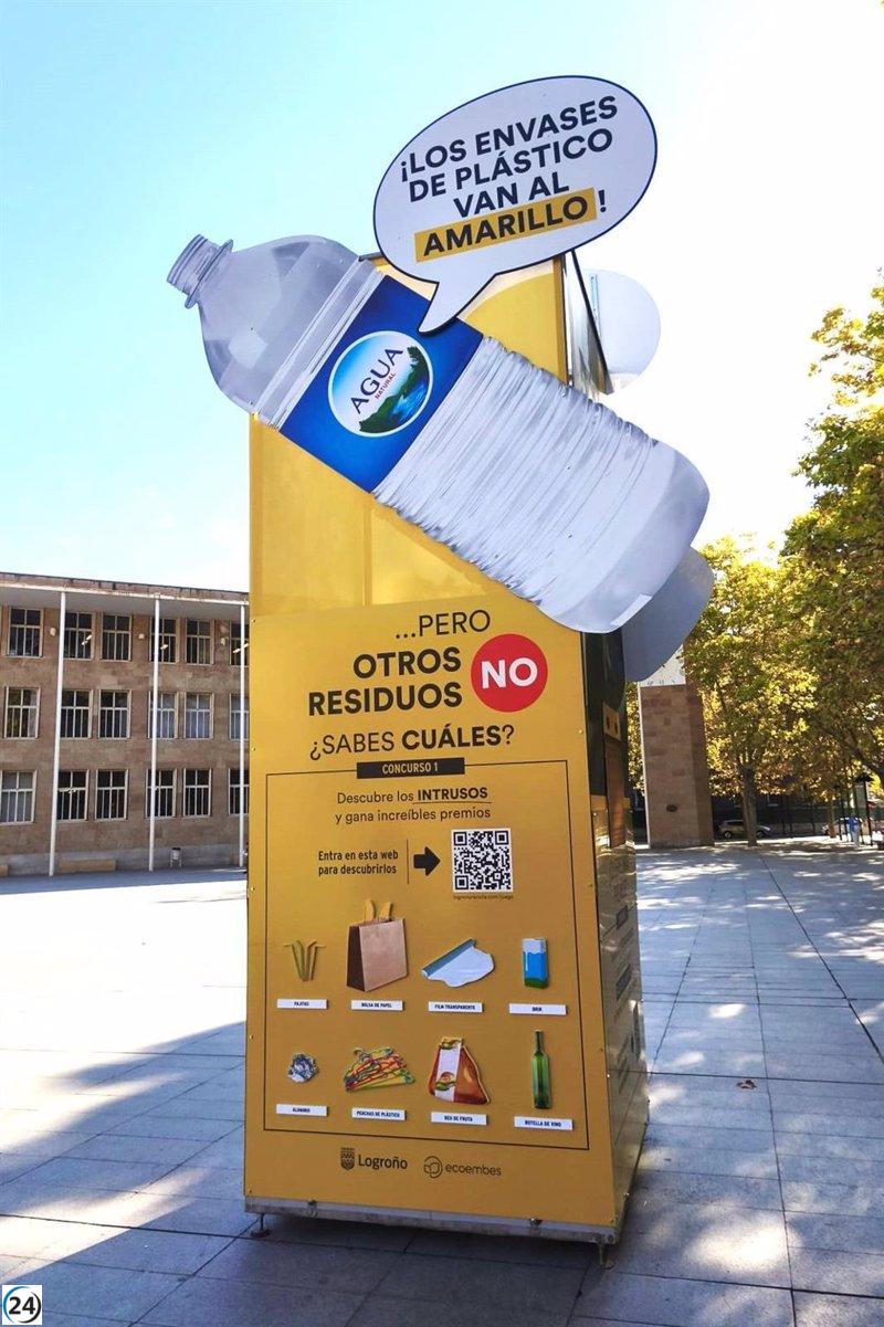 Logroño lanza campaña para promover el reciclaje efectivo en el contenedor amarillo.