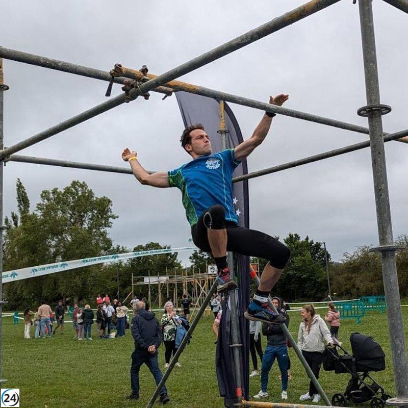 Patxi Martínez de Logroño se corona campeón mundial en Carrera de Obstáculos.