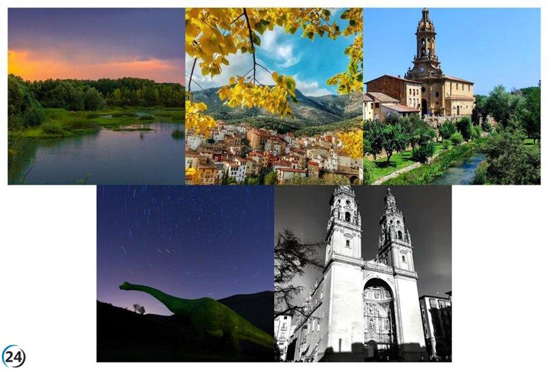 Cinco fotos de La Rioja alcanzan la final del V certamen de Instagram 'Mi Rincón Favorito'.